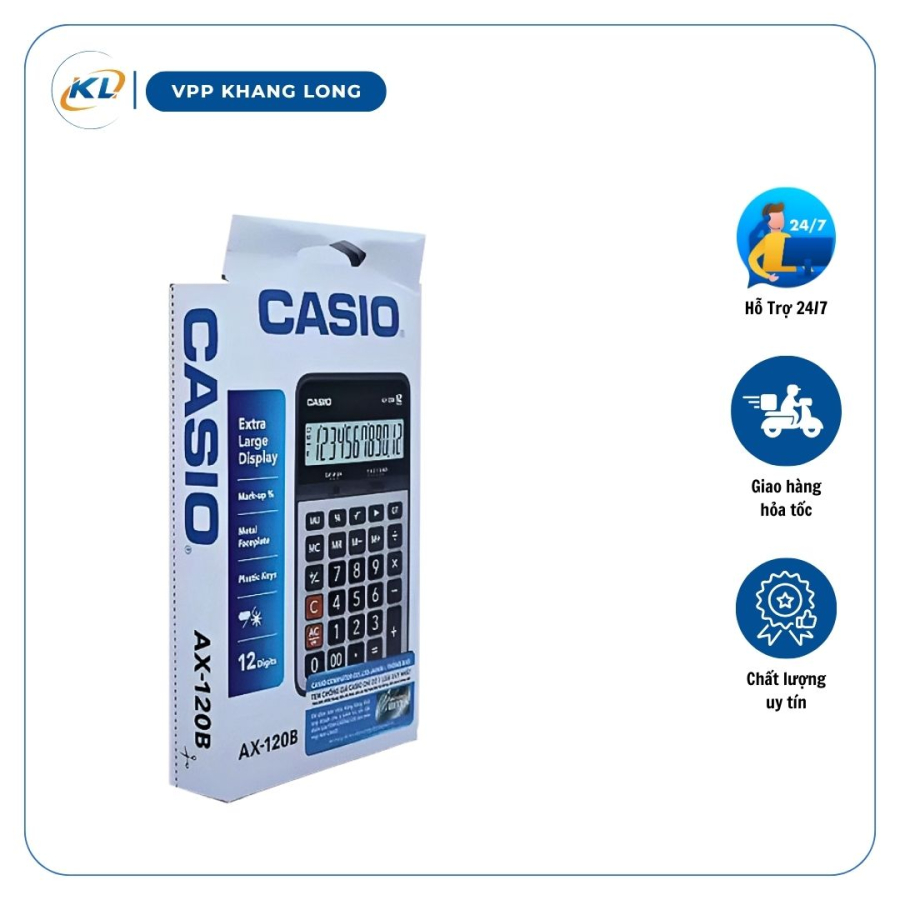 Máy tính Casio AX-120B